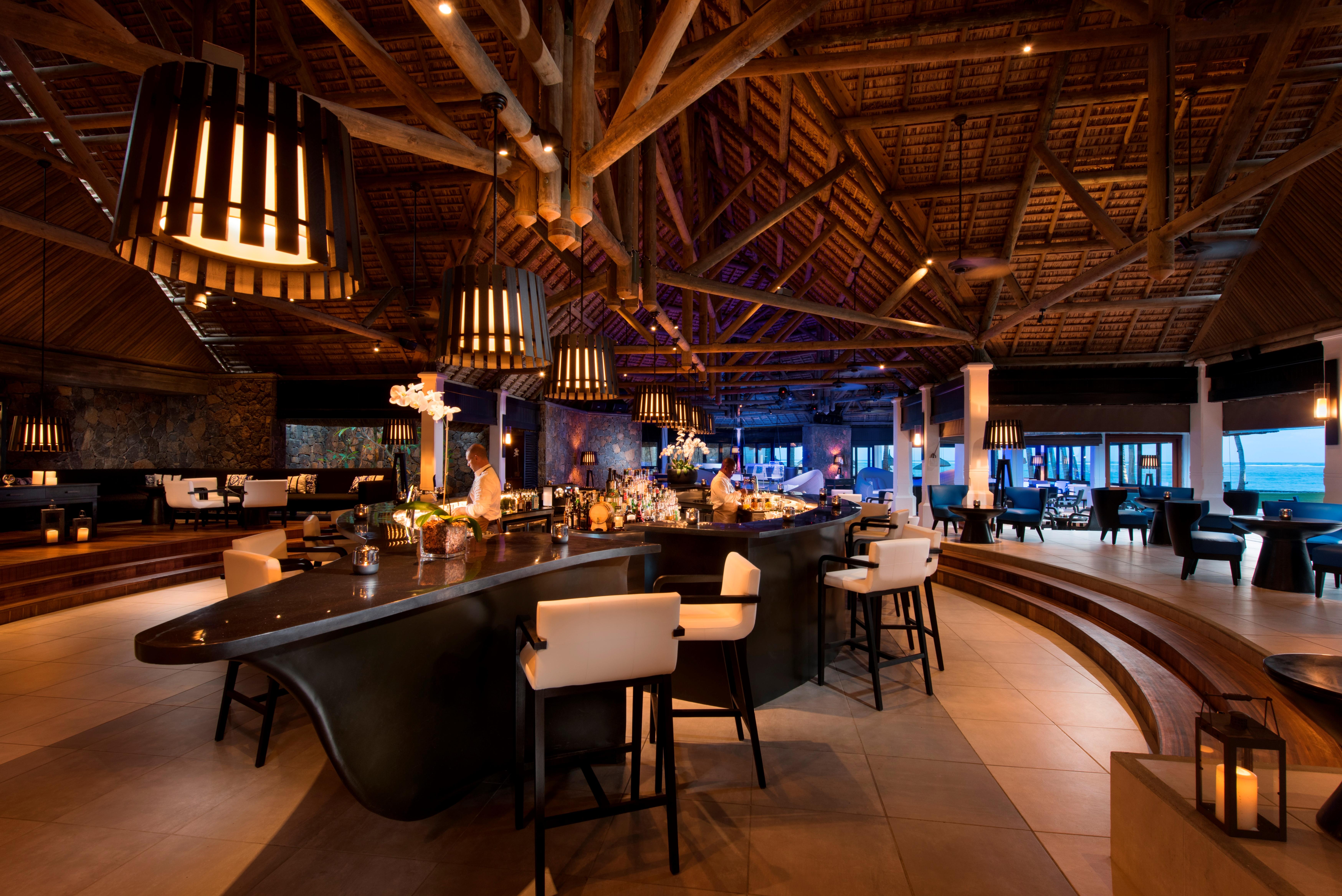 Constance Belle Mare Plage Kültér fotó The interior of the restaurant