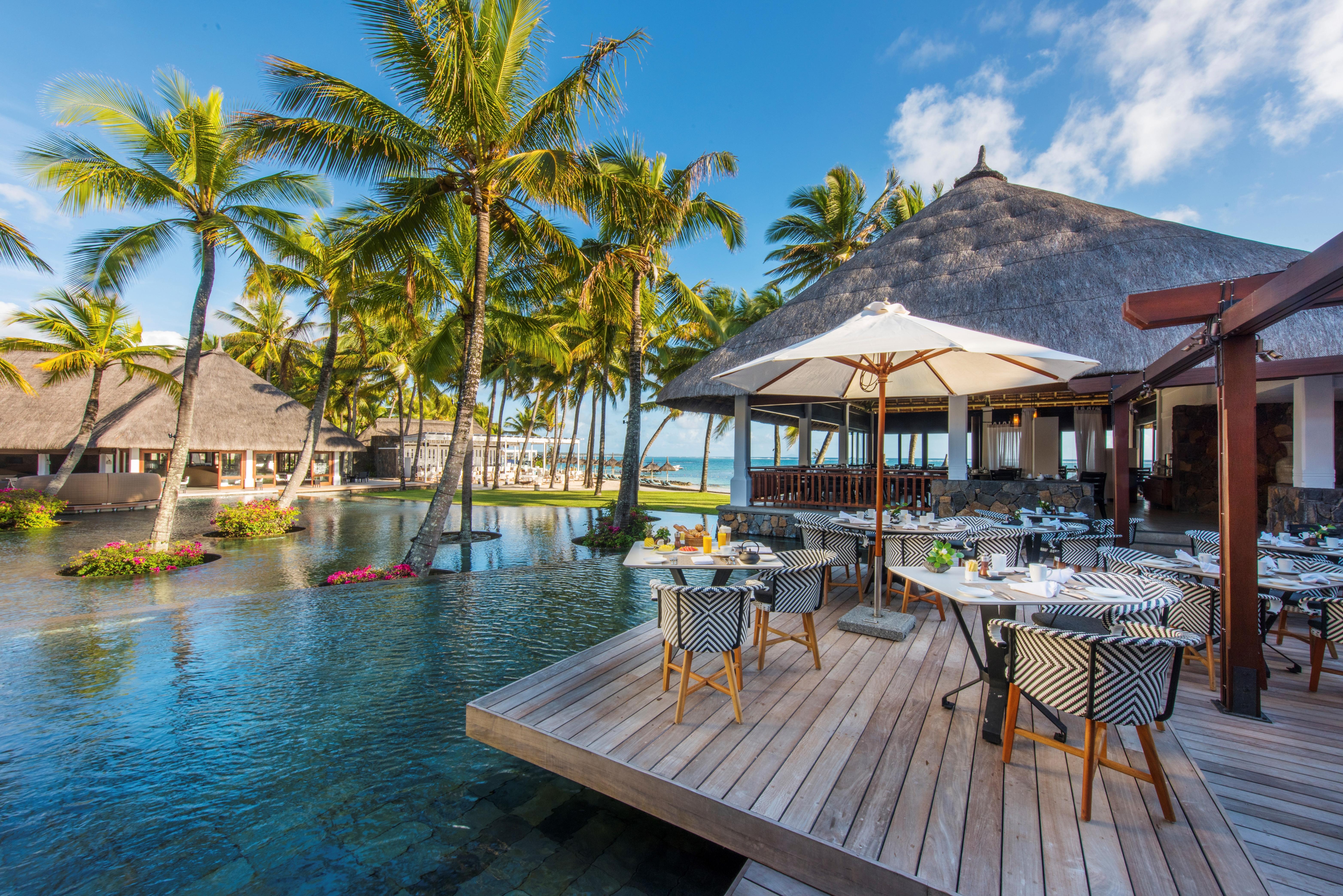 Constance Belle Mare Plage Kültér fotó The Beach Bar